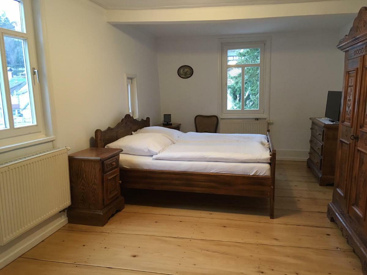 Gaestehaus Villa Lina Bad Herrenalb Exteriör bild